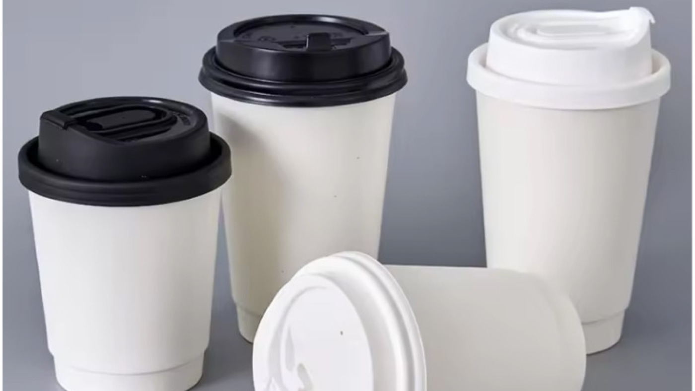 White Double Wall Paper Cup 9 oz